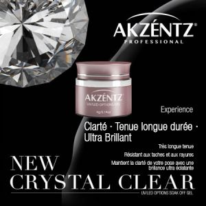 Gel Options Crystal Clear AKZENTZ 4g