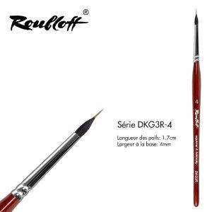 Roubloff Squirrel et Kolinsky Peinture Grafical DKG3R-4