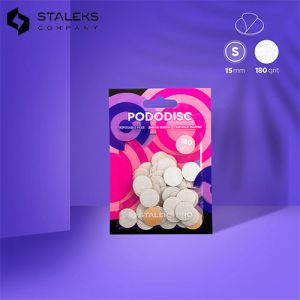 Pododisc S 15mm White 180 (50pcs) PDF-15-180W Staleks