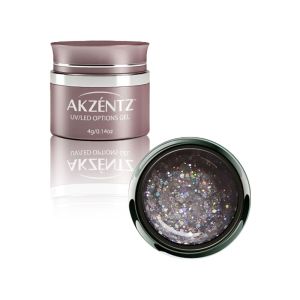 Gel Options Sparkles Aurora Pewter