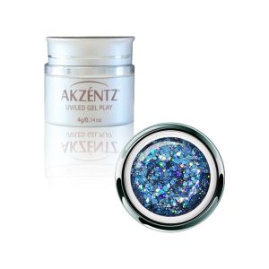 Gel Play Glitter Blue Crush