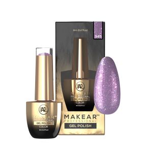 Gel Polish Premium Glitter S45 Hugo Rose Makear