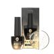 Gel Polish Top No Wipe Gold 8ml