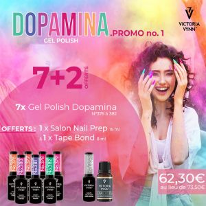 Coffret GP Collection Dopamina 7+2 Tape Bond et Nail Prep offerts