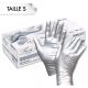 Gants Nitrile FANCY Silver S