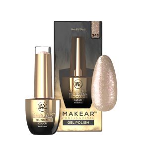 Gel Polish Premium Glitter S43 Goldberry Makear