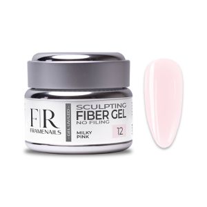 Gel Sculpting Fiber Milky Pink 12 50g