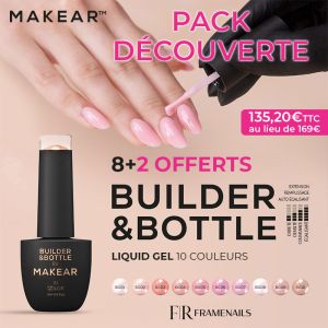 Pack Découverte Builder & Bottle 8+2 Offerts Makear