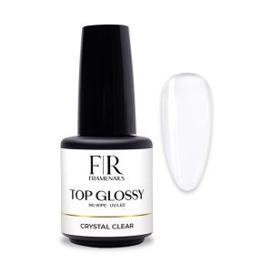 Top Glossy No Wipe Crystal Clear 15ml