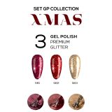 Gel Polish Premium Glitter Set X-Mas Makear