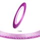 Stripping Tapes Glitter Fuchsia 1mm