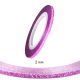 Stripping Tapes Glitter Fuchsia 2mm