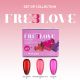 Gel Polish Glass Effect Set Free Love Makear