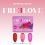 Gel Polish Glass Effect Set Free Love Makear